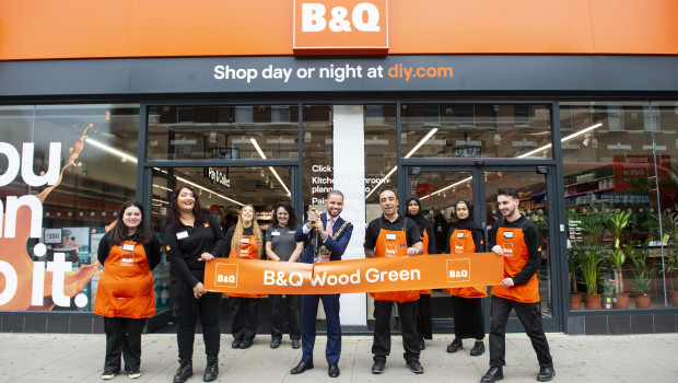 Last week, B&Q opened a new high street store in Wood Green. Photo: B&Q/LinkedIn
