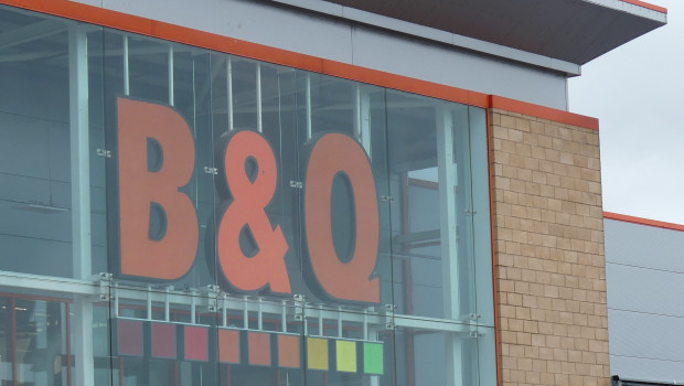 B&Q, Kingfisher's home improvement store chain in the UK and Ireland, increased its sales by 16 per cent compared with the first quarter 2019.