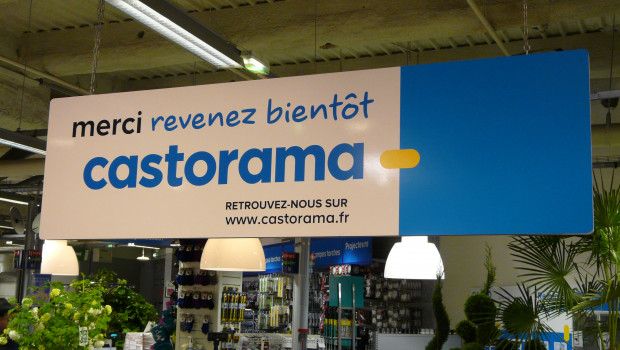 The market share of Castorama, the number two of the French DIY retail market, now amounts to 14 per cent, down one percentage point.
