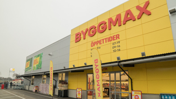 Byggmax currently operates 194 stores in Sweden, Norway, Finland and Denmark.