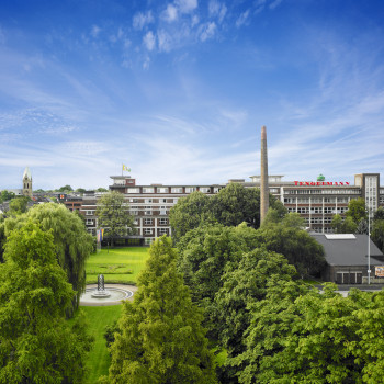 The Tengelmann headquarters in the German city of Mülheim an der Ruhr.