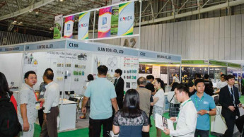 Considerably more exhibitors at Vietnam trade show